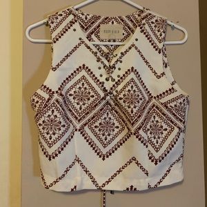 Moon River Tank crop top